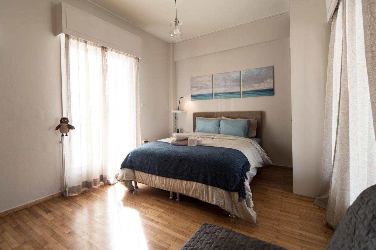 Appartamento El Greco Bright, Airy Penthouse In Trendy Petralona Atene Esterno foto